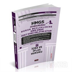 HMGS Özet Konu Anlatımı İcra ve İflas Hukuku - Savaş Yayınları