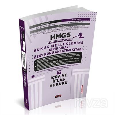 HMGS Özet Konu Anlatımı İcra ve İflas Hukuku - 1