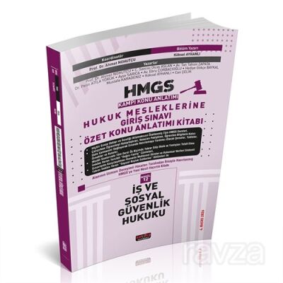 HMGS Özet Konu Anlatımı İş ve Sosyal Güvenlik Hukuku - 1