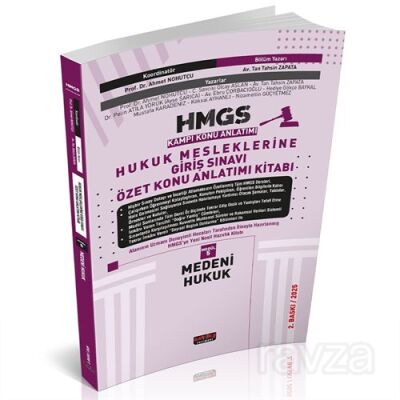 HMGS Özet Konu Anlatımı Medeni Hukuk - 1