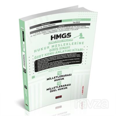 HMGS Özet Konu Anlatımı Milletlerarası Hukuk Milletlerarası Özel Hukuk - 1