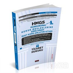 HMGS Özet Konu Anlatımı Ticaret Hukuku - Savaş Yayınları