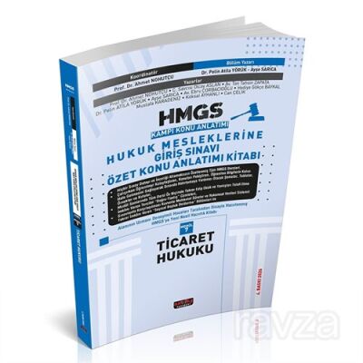 HMGS Özet Konu Anlatımı Ticaret Hukuku - 1