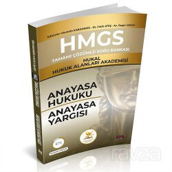 HMGS Soru Bankası Anayasa Hukuku - Anayasa Yargısı - Savaş Yayınları