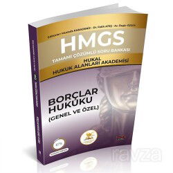 HMGS Tamamı Çözümlü Soru Bankası Borçlar Hukuku (Genel Hükümler-Özel Hükümler) - Savaş Yayınları