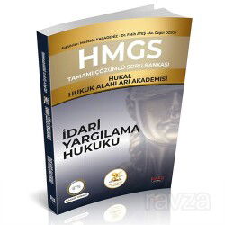 HMGS Tamamı Çözümlü Soru Bankası İdari Yargılama Hukuku - Savaş Yayınları