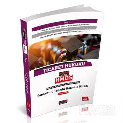 HMGS Ticaret Hukuku Tamamı Çözümlü Hazırlık Kitabı - Savaş Yayınları