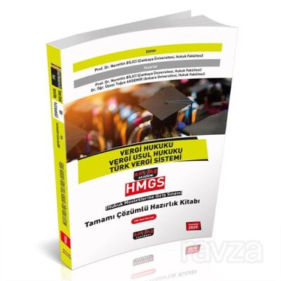 HMGS Vergi Hukuku Vergi Usul Hukuku TVS Tamamı Çözümlü Hazırlık Kitabı - 1