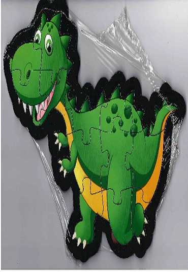 Ejderha-Hikayeli Ahşap Puzzle - Ravzakitap Kampanya