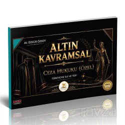HUKAL Altın Kavramsal Ceza Hukuku Özel Hükümler - Savaş Yayınları