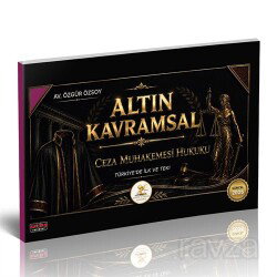 HUKAL Altın Kavramsal Ceza Muhakemesi Hukuku - Savaş Yayınları