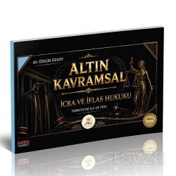 HUKAL Altın Kavramsal İcra ve İflas Hukuku - Savaş Yayınları