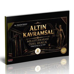 HUKAL Altın Kavramsal Milletlerarası Özel Hukuk - Savaş Yayınları