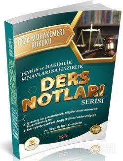 HUKAL HMGS-Hakimlik Ceza Muhakemesi Hukuku Ders Notları - Savaş Yayınları