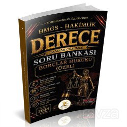 HUKAL HMGS-Hakimlik Derece Borçlar Hukuku Özel Hükümler Soru Bankası - Savaş Yayınları