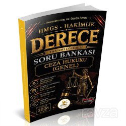 HUKAL HMGS-Hakimlik Derece Ceza Hukuku Genel Hükümler Soru Bankası - Savaş Yayınları