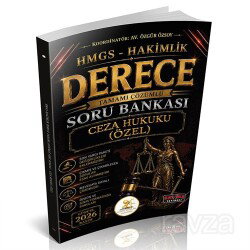 HUKAL HMGS-Hakimlik Derece Ceza Hukuku Özel Hükümler Soru Bankası - Savaş Yayınları