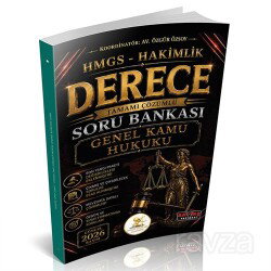 HUKAL HMGS-Hakimlik Derece Genel Kamu Hukuku Soru Bankası - Savaş Yayınları