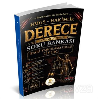 HUKAL HMGS-Hakimlik Derece İdari Yargılama Hukuku Soru Bankası - 1