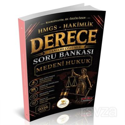 HUKAL HMGS-Hakimlik Derece Medeni Hukuk Soru Bankası - 1