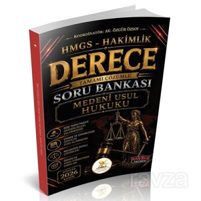 HUKAL HMGS-Hakimlik Derece Medeni Usul Hukuku Soru Bankası - 1