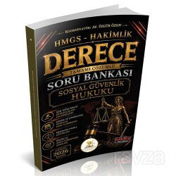 HUKAL HMGS-Hakimlik Derece Sosyal Güvenlik Hukuku Soru Bankası - Savaş Yayınları