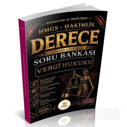 HUKAL HMGS-Hakimlik Derece Vergi Hukuku Soru Bankası - Savaş Yayınları