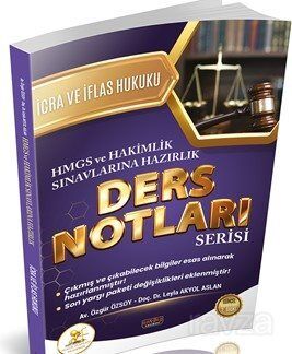 HUKAL HMGS-Hakimlik İcra ve İflas Hukuku Ders Notları - 1
