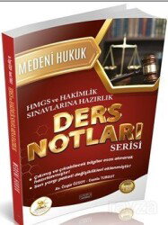 HUKAL HMGS-Hakimlik Medeni Hukuk Ders Notları - Savaş Yayınları