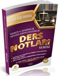 HUKAL HMGS-Hakimlik Medeni Usul Hukuku Ders Notları - Savaş Yayınları