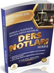 HUKAL HMGS-Hakimlik Milletlerarası Genel Hukuk Ders Notları - Savaş Yayınları