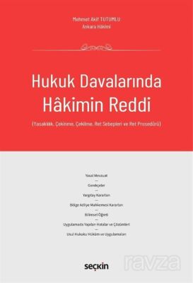 Hukuk Davalarında Hakimin Reddi - 1