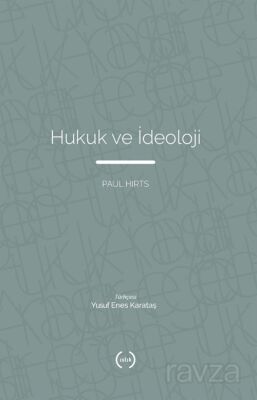 Hukuk ve İdeoloji - 1