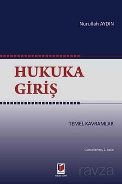 Hukuka Giriş - Adalet Yayınevi