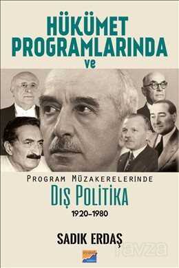 Hükümet Programlarında ve Program Müzakerelerinde Dış Politika(1920-1980) - 1