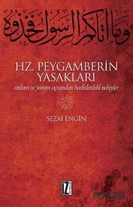 Hz. Peygamberin Yasakları - İz Yayıncılık
