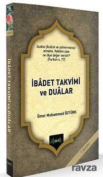 İbadet Takvimi ve Dualar (karton kapak) - Misvak Neşriyat