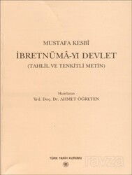 İbretnüma-yı Devlet (Tahlil ve Tenkitli Metin) - Türk Tarih Kurumu