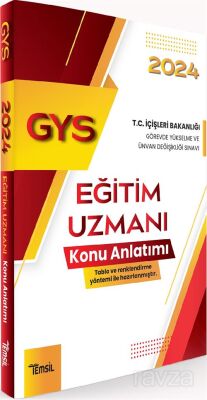 İçişleri Bakanlığı Görevde Yükselme ve Ünvan Değişikliği Sınavı Eğitim Uzmanı Konu Anlatımı - 1