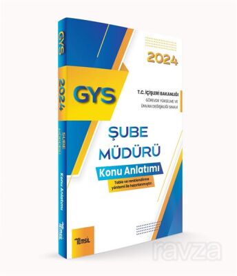 İçişleri Bakanlığı Görevde Yükselme ve Ünvan Değişikliği Sınavı Şube Müdürü Konu Anlatımı - 1