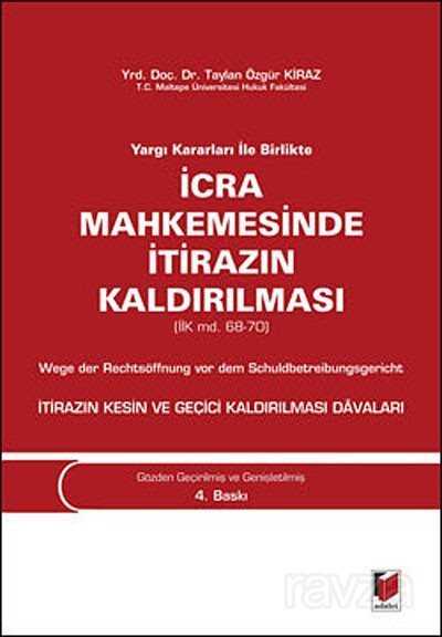 İcra Mahkemesinde İtirazın Kaldırılması (İİK md. 68-70) - 1