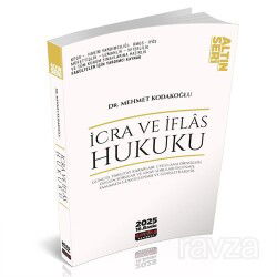 İcra ve İflas Hukuku Konu Anlatımı - Savaş Yayınları
