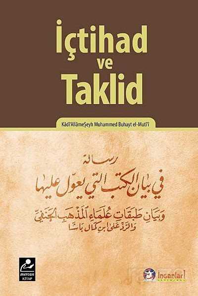 İçtihad ve Taklid - Mercan Kitap