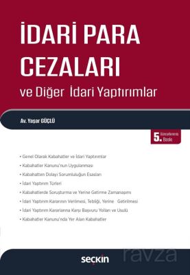 İdari Para Cezaları ve Diğer İdari Yaptırımlar - 1
