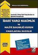 İdari Yargı Hakimlik ve Maliye Bakanlığı Kurum Sınavlarına Hazırlık, Sınavlarda Çıkmış İdari Yargı v - Agon Bilgi Akademisi