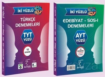 İki Yüzlü TYT AYT Türkçe Edebiyat Denemeleri - 1