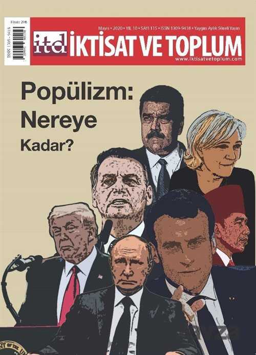İktisat ve Toplum Dergisi 115. Sayı - Eflatun Yayınevi (Dergi)