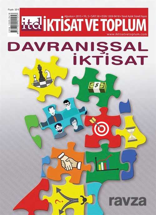 İktisat ve Toplum Dergisi Sayı:58 Yıl:2015 Ağustos - Eflatun Yayınevi (Dergi)