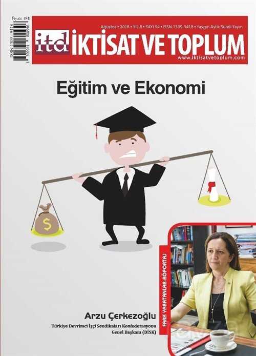 İktisat ve Toplum Sayı: 94 - Eflatun Yayınevi (Dergi)