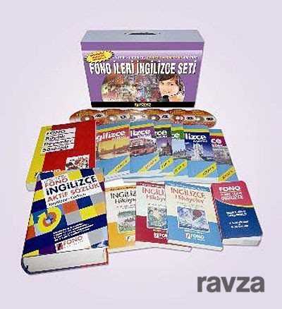 İleri İngilizce Seti (12 Kitap 6 Cd) - Fono Yayınları